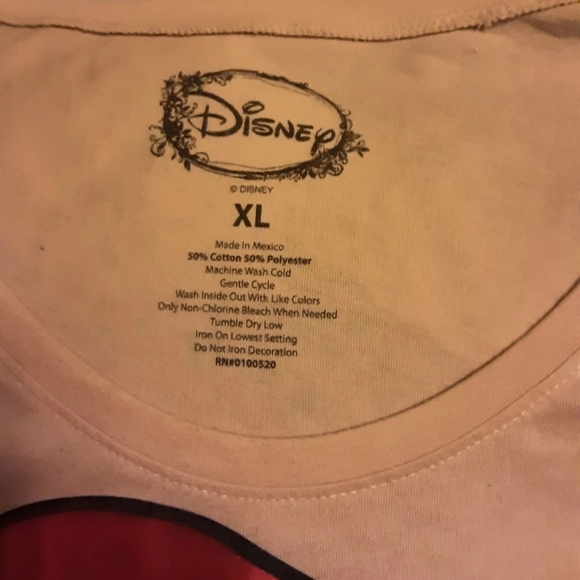 HP!🎉Disney Minnie Mouse T-Shirt Womans large Juniors XL Kohls Jcpenney - Picture 2 of 4